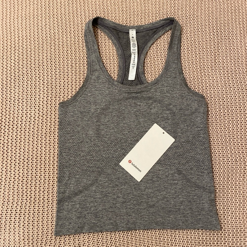 NWOT ATTATCHED - LULULEMON Swiftly Tech Racerback Tank 2.0 *Race length | Size 4